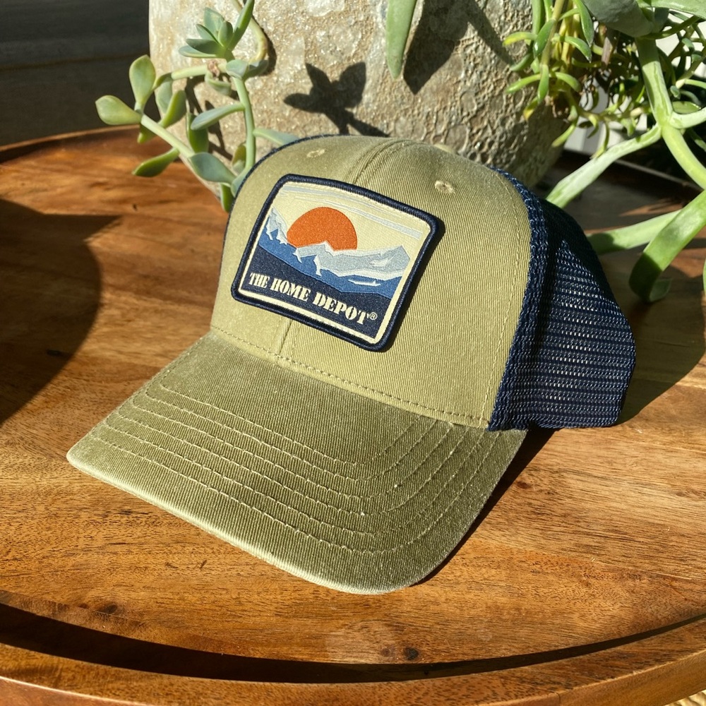 Home Depot trucker hat, brand new